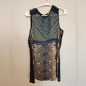 Cabi Sheer Sleeveless Top Size XS